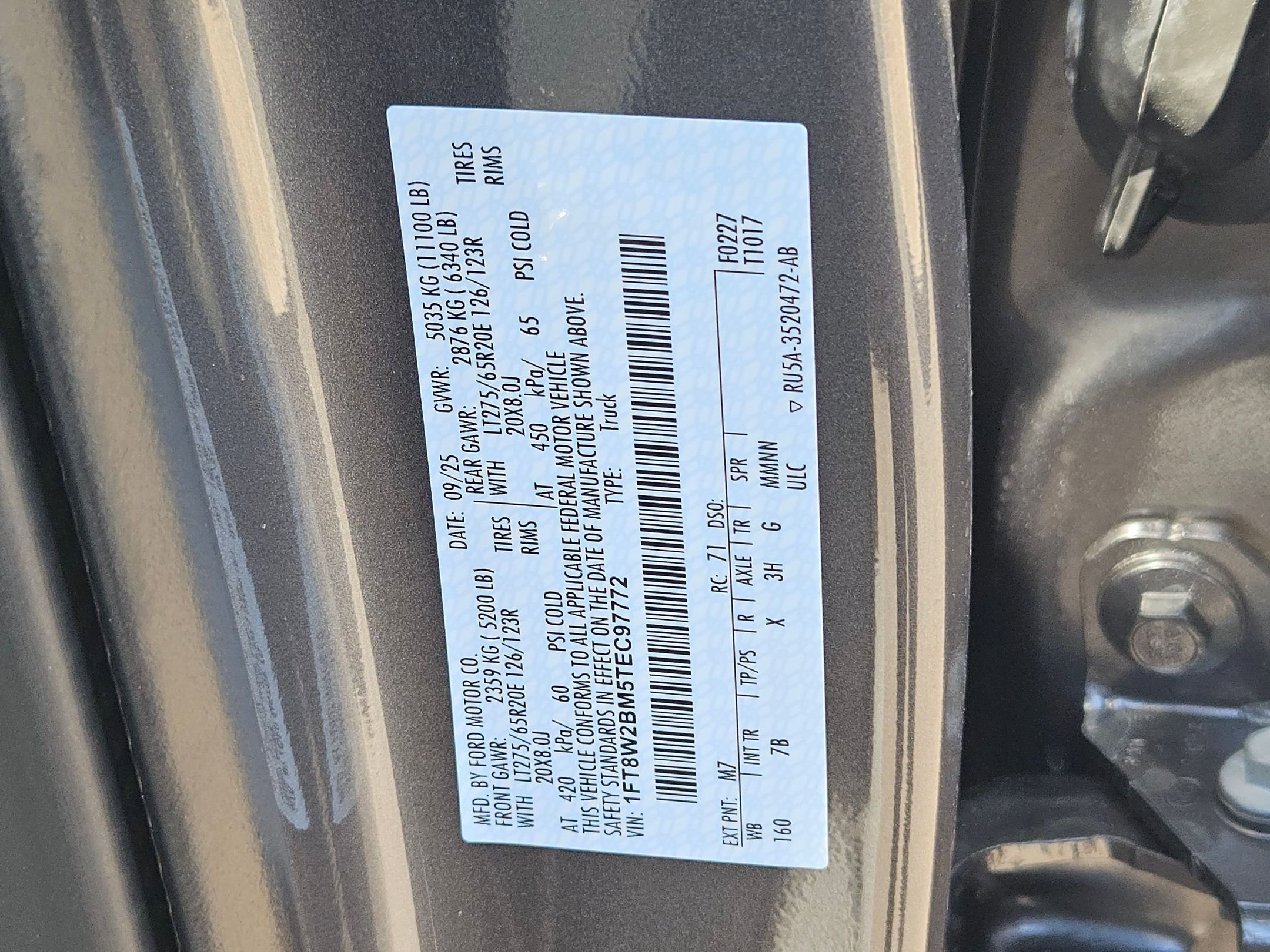 New 2026 Ford F250 Platinum image 18