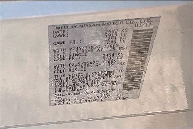 Used 2013 Nissan Pathfinder Platinum FWD image 33