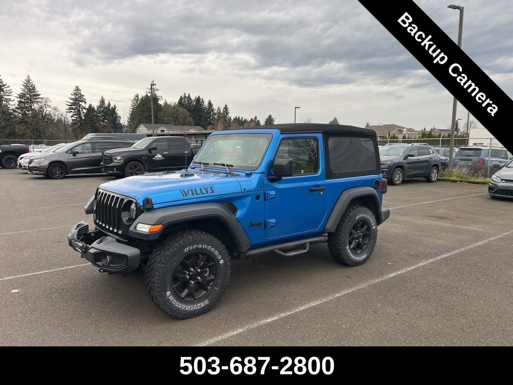 Used 2021 Jeep Wrangler Sport image 1