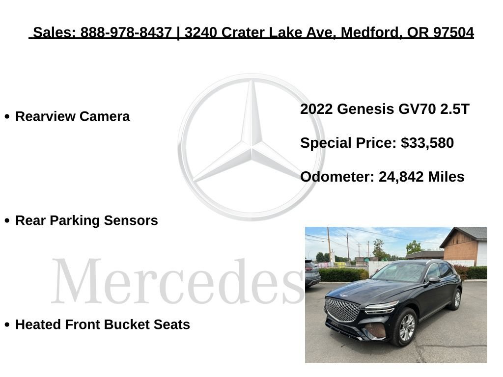 Used 2022 Genesis GV70 2.5T AWD/4WD image 12