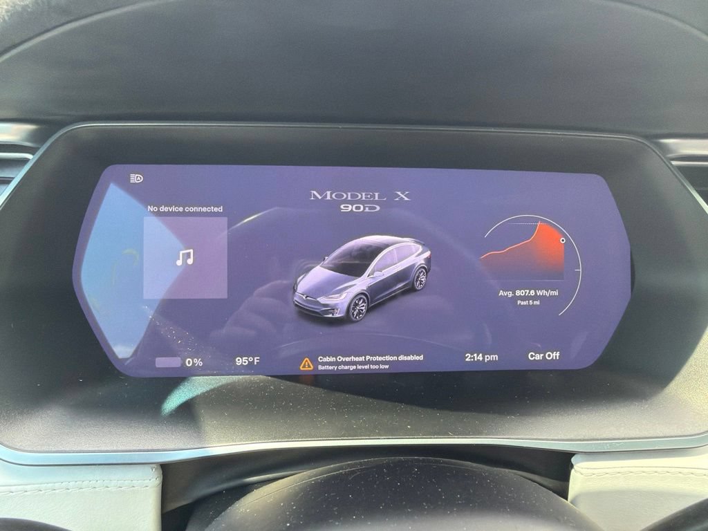 Used 2017 Tesla Model X 90D AWD/4WD image 14