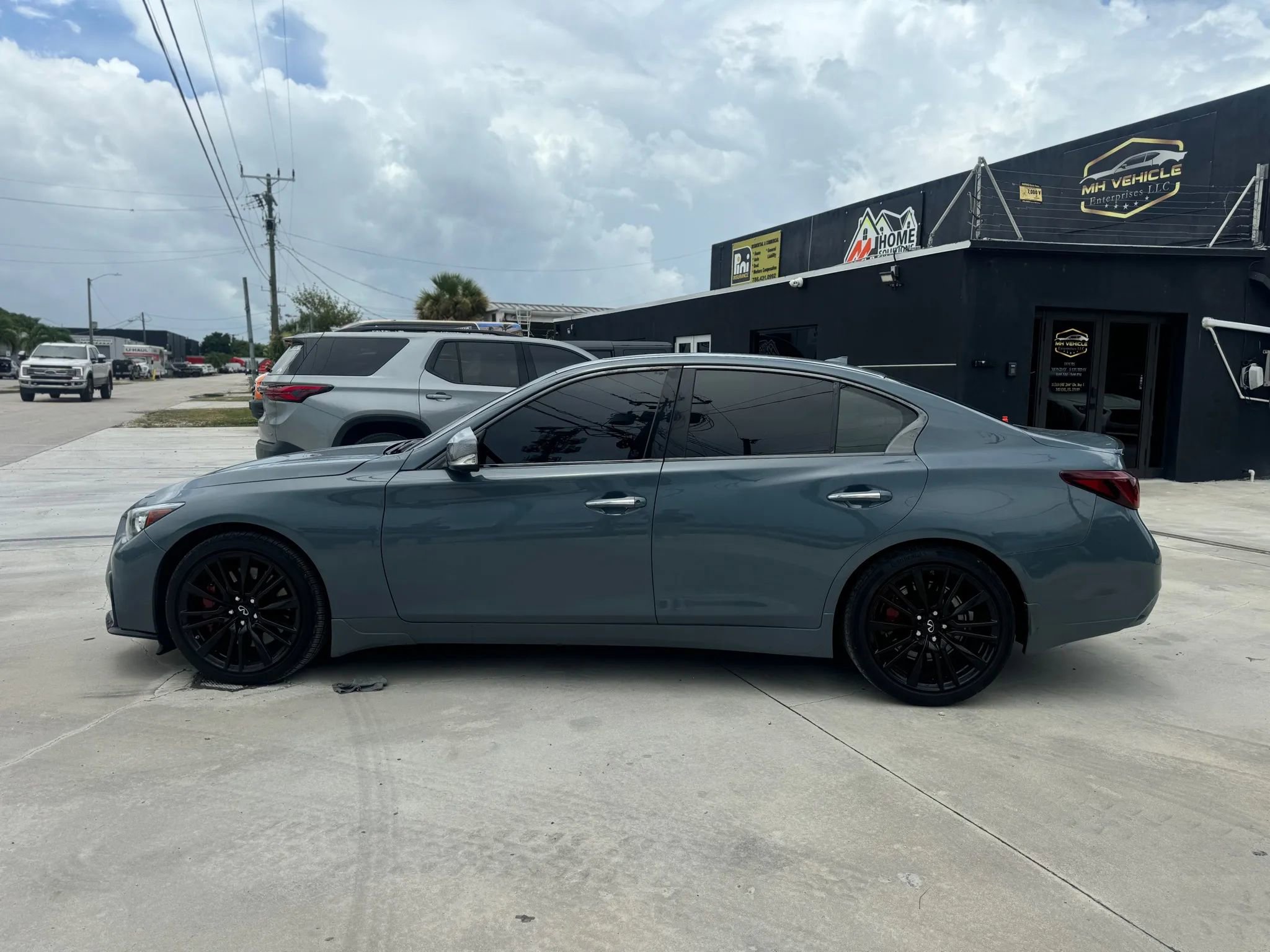 Used 2022 INFINITI Q50 Red Sport 400 image 3