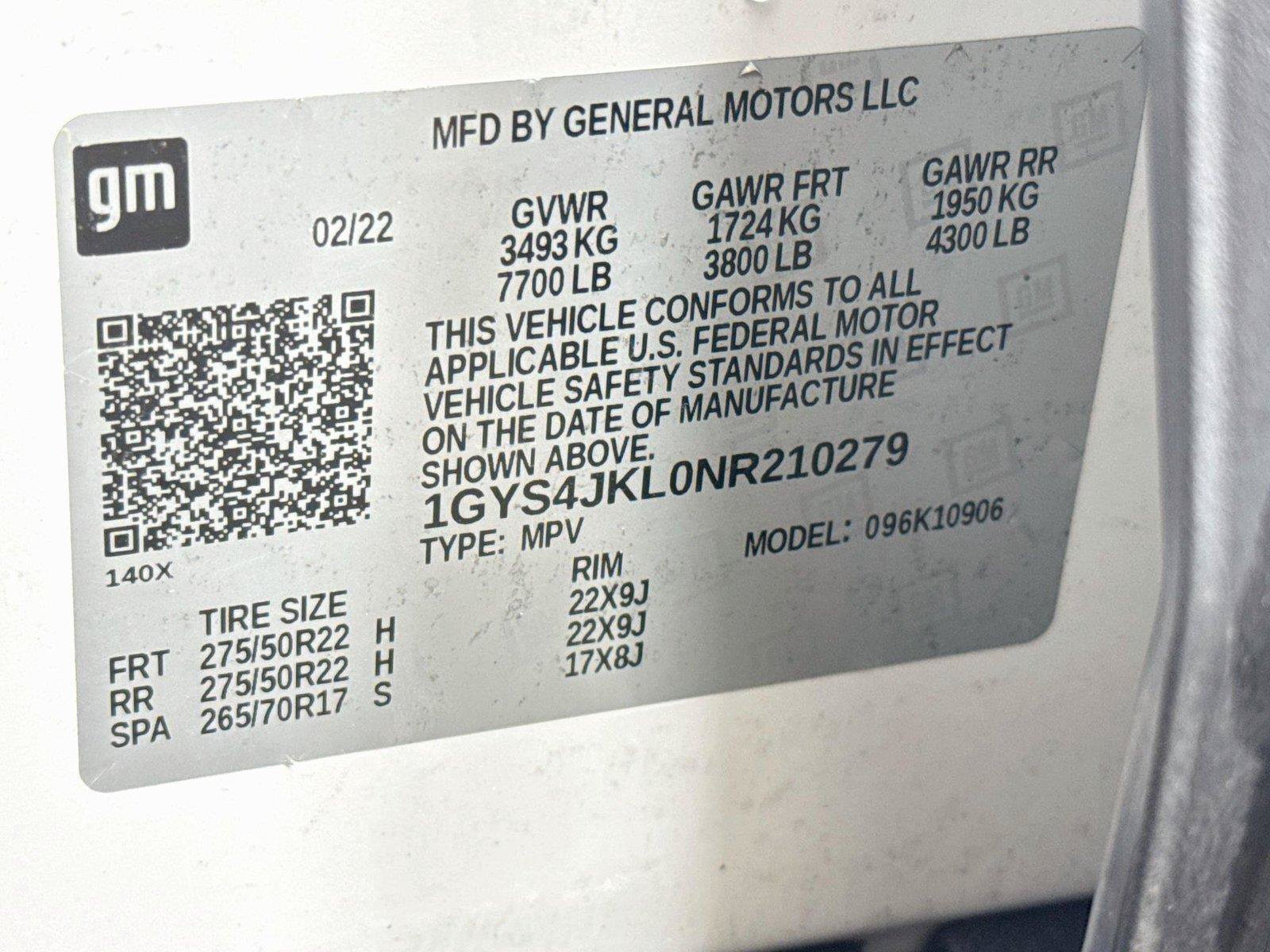 Used 2022 Cadillac Escalade ESV Luxury AWD/4WD image 11