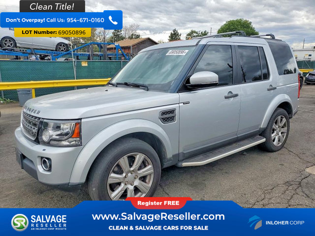 Used 2016 Land Rover LR4 HSE AWD/4WD image 1