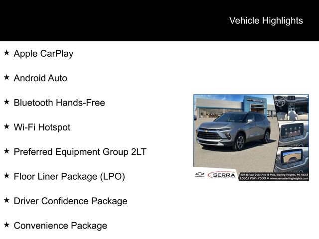 Certified 2023 Chevrolet Blazer LT w/ Convenience Package FWD image 4