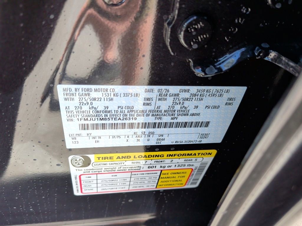 New 2026 Ford Expedition Platinum w/ Stealth Appearance Package image 53