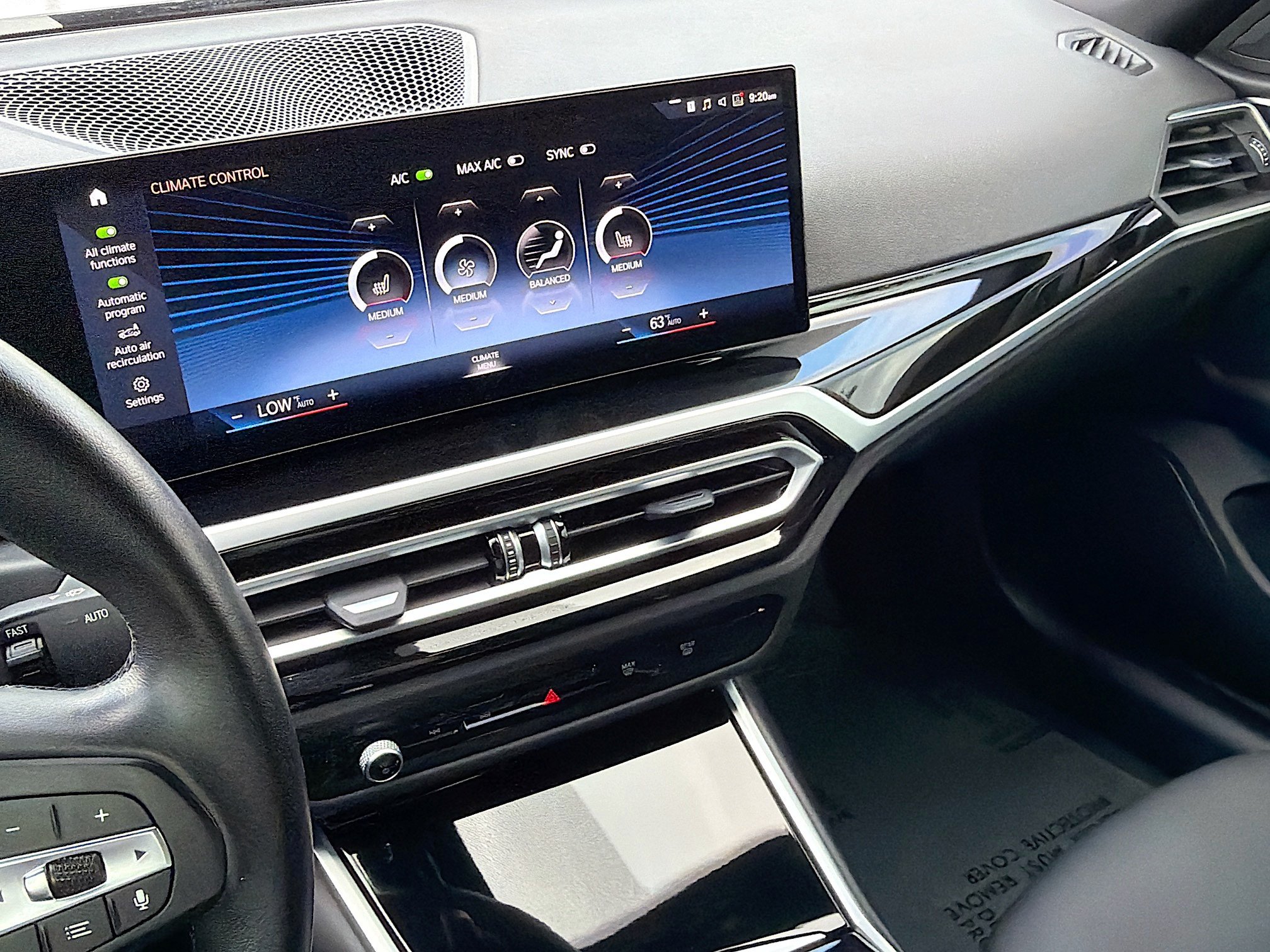 Used 2023 BMW i4 eDrive40 w/ Parking Assistance Package RWD image 27