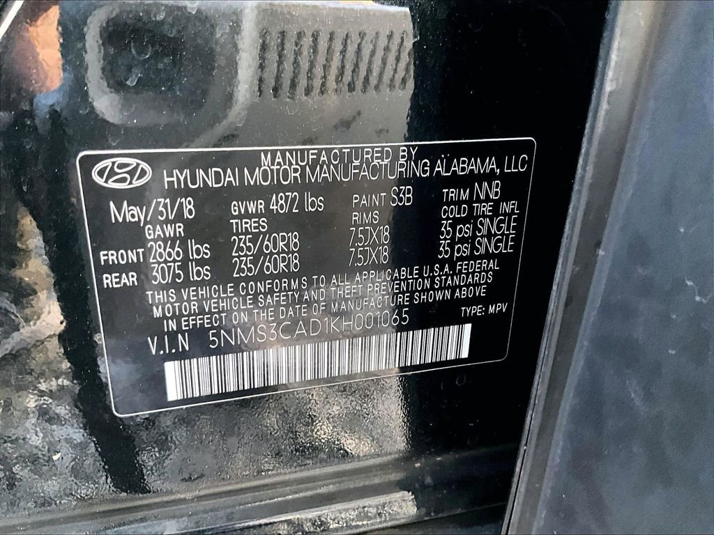 Used 2019 Hyundai Santa Fe SEL w/ Cargo Package image 28