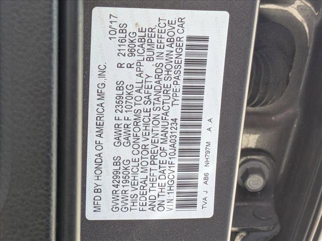 Used 2018 Honda Accord LX image 15