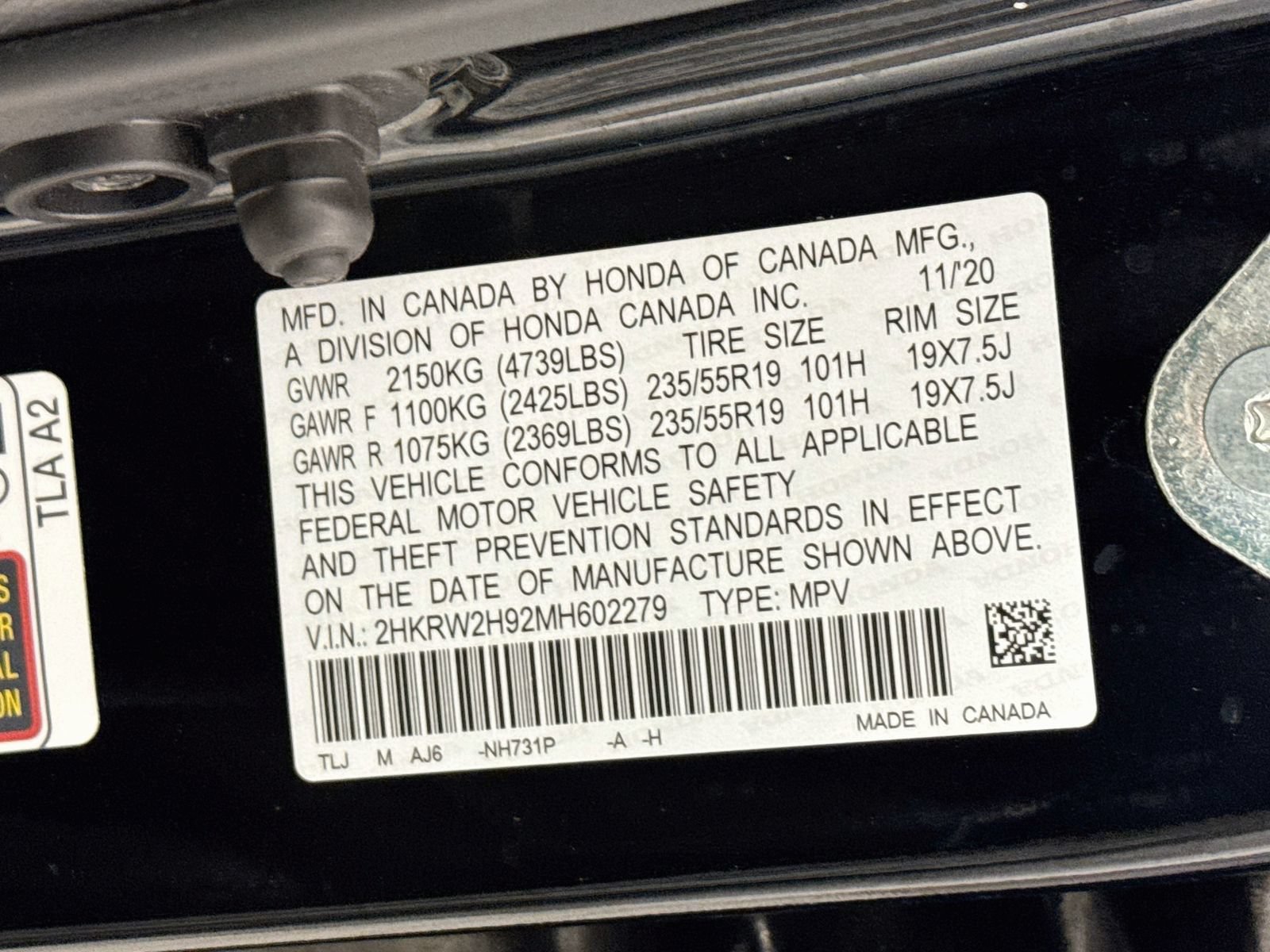 Used 2021 Honda CR-V Touring image 33