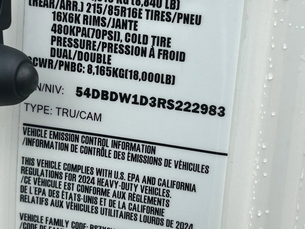 New 2024 Chevrolet Low Cab Forward image 37