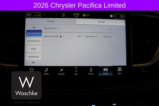 New 2026 Chrysler Pacifica Limited w/ S Appearance Package image 61
