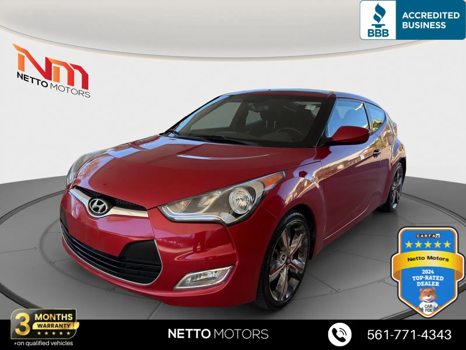 Used 2017 Hyundai Veloster Value Edition