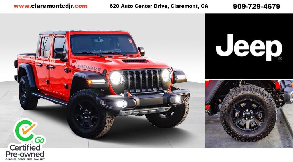 Certified 2023 Jeep Gladiator Mojave w/ LED Lighting Group