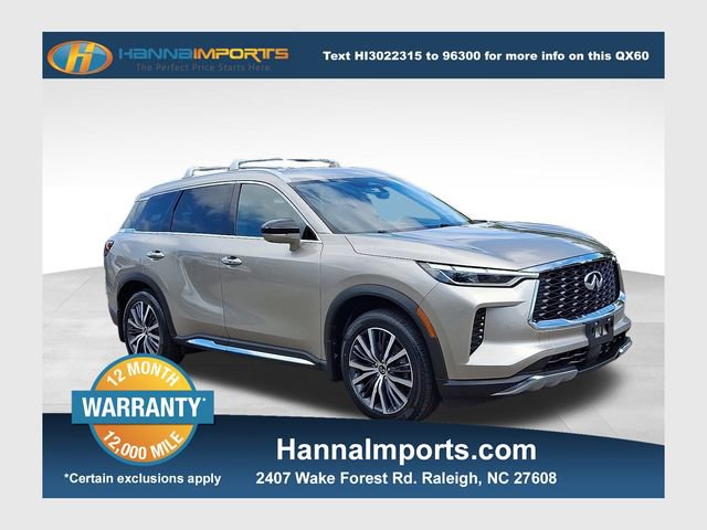 Used 2022 INFINITI QX60 Sensory w/ Vision Package