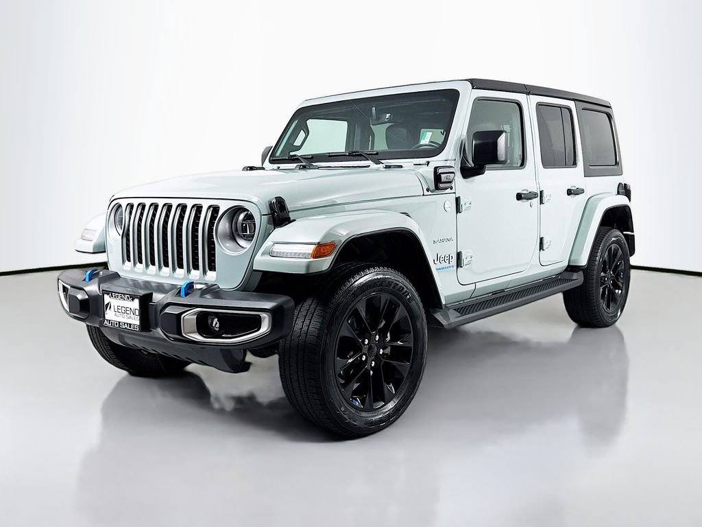 Used 2023 Jeep Wrangler Sahara 4xe w/ Cold Weather Group image 1