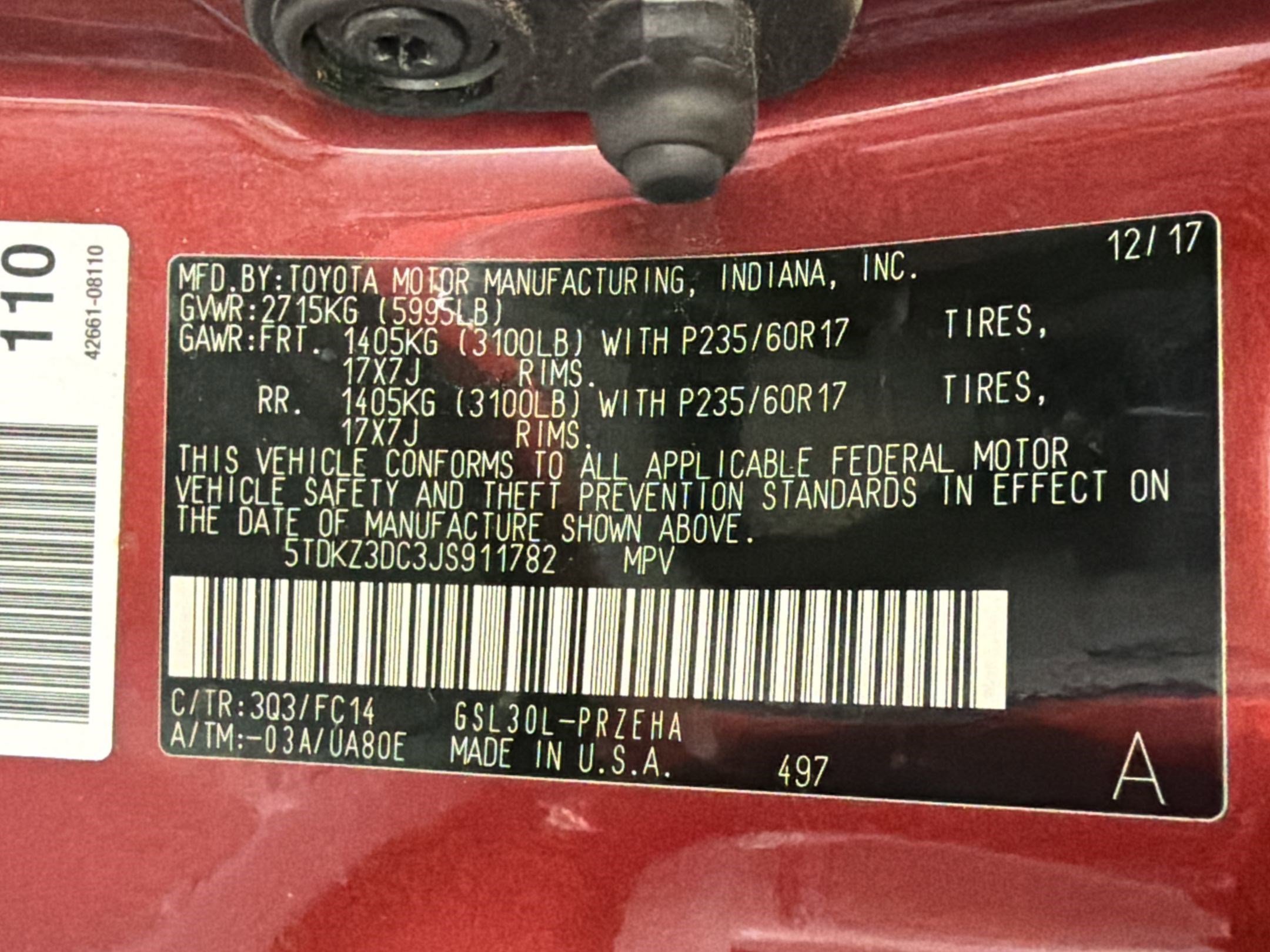 Used 2018 Toyota Sienna LE image 18