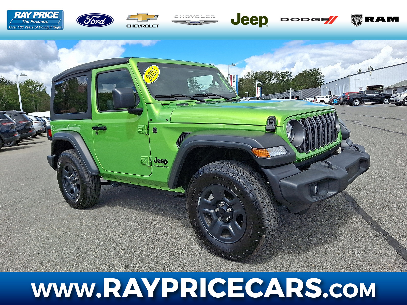 Used 2025 Jeep Wrangler Sport image 1
