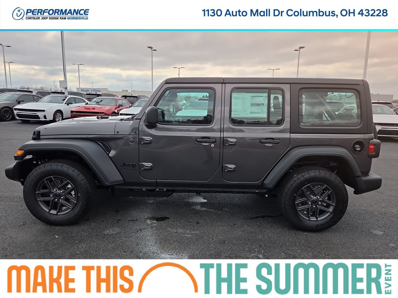 New 2026 Jeep Wrangler Unlimited Sport AWD/4WD image 4