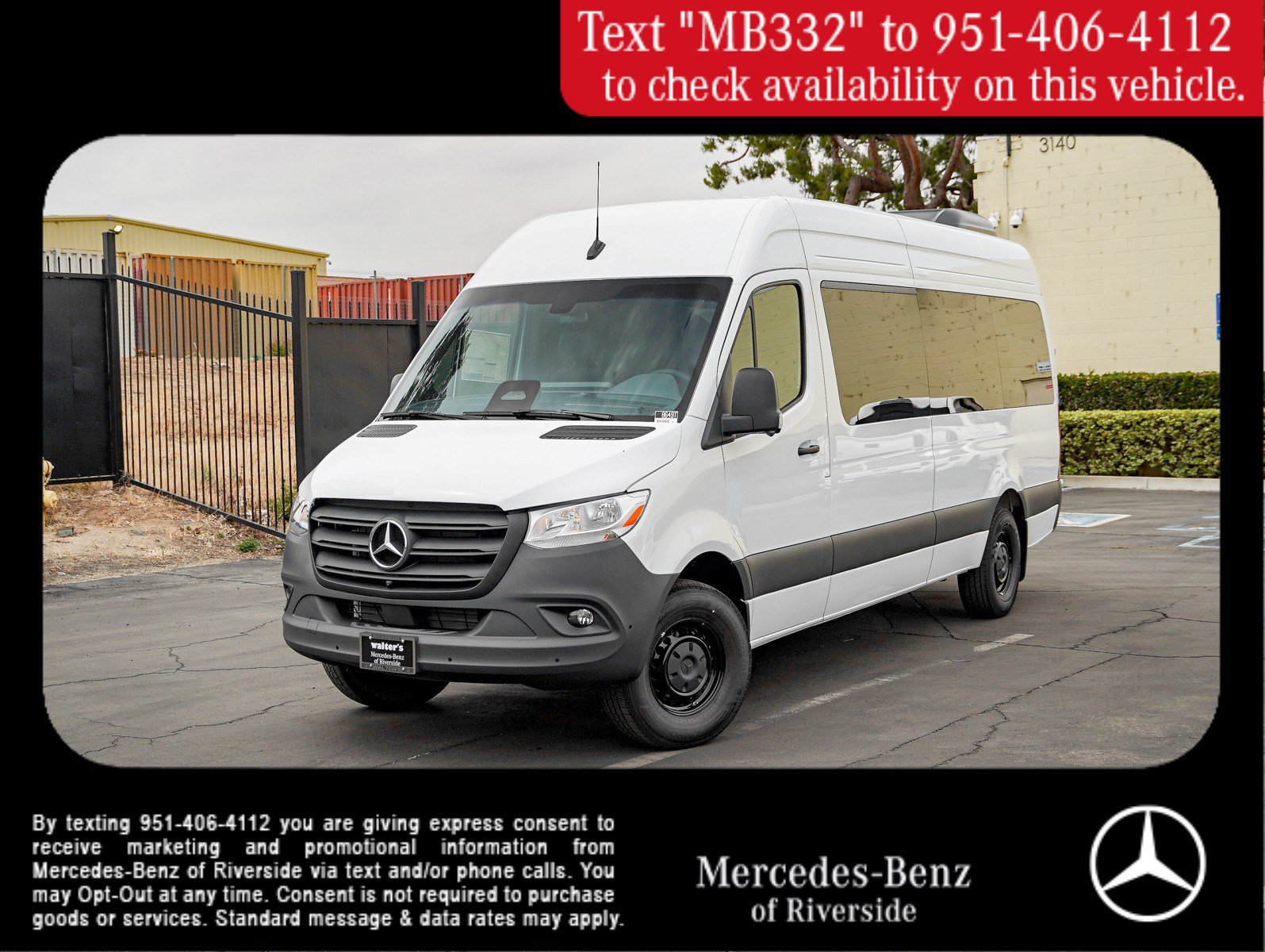 New 2026 Mercedes-Benz Sprinter 2500