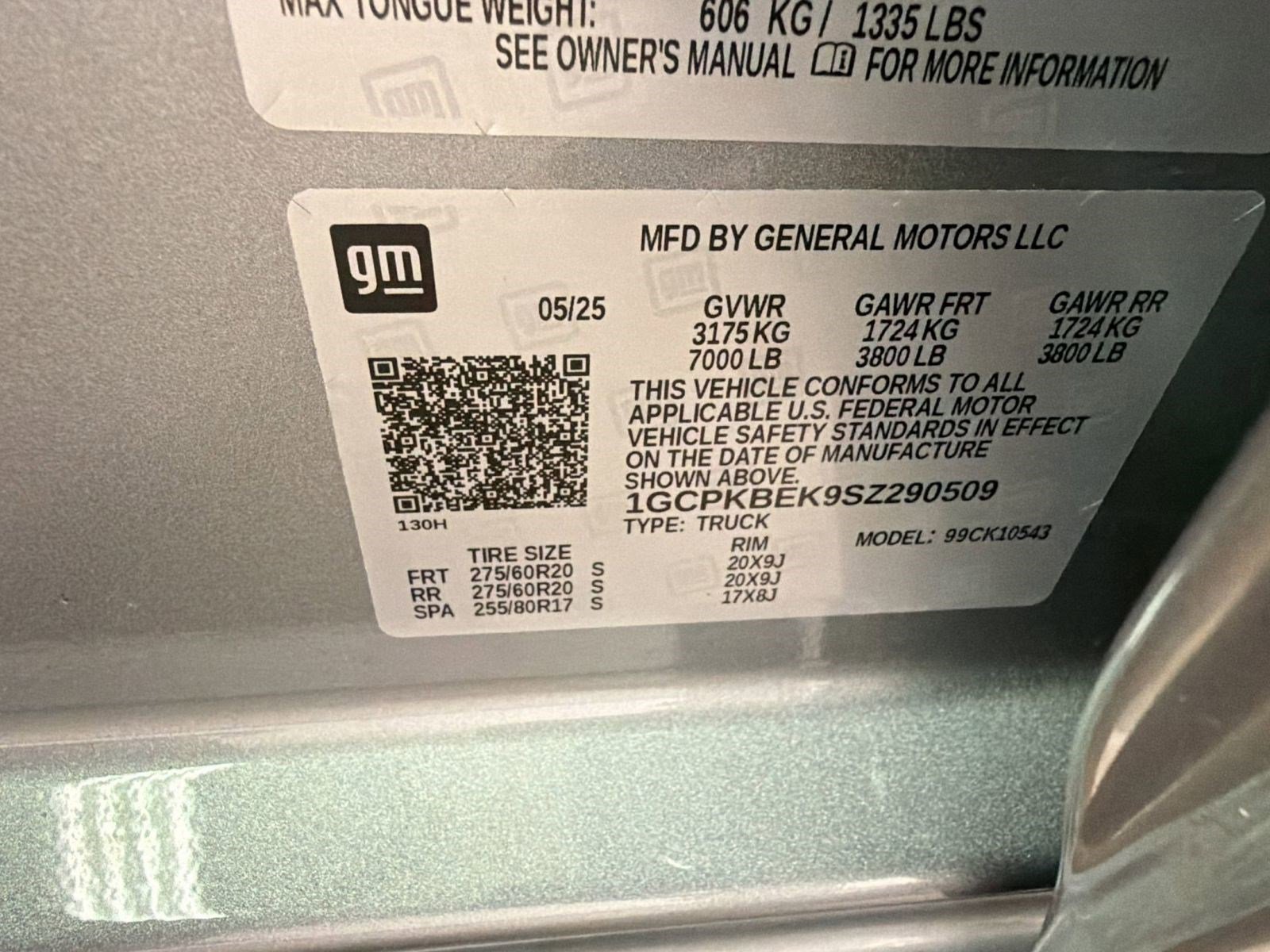 Used 2025 Chevrolet Silverado 1500 Custom AWD/4WD image 16