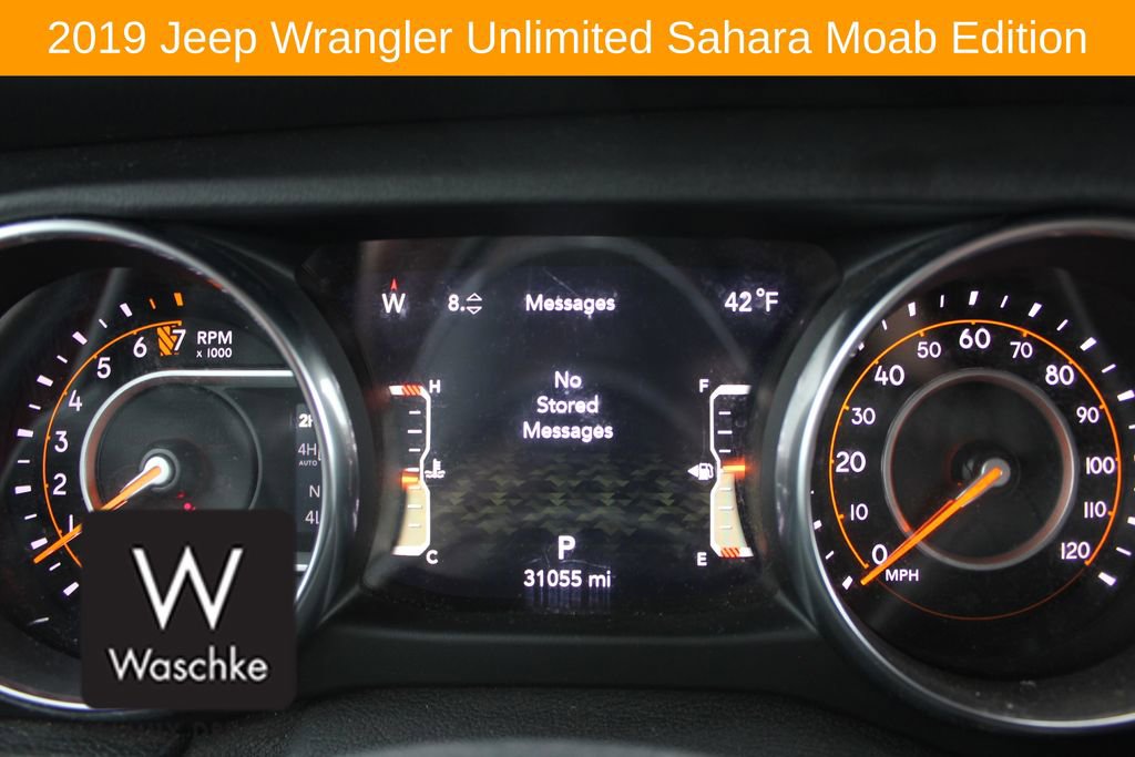 Used 2019 Jeep Wrangler Unlimited Sahara w/ Quick Order Package 24M Moab image 39