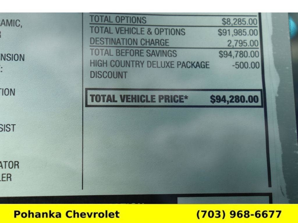 New 2026 Chevrolet Tahoe High Country AWD/4WD image 37
