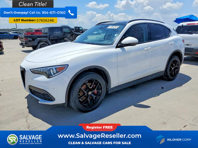 Used 2019 Alfa Romeo Stelvio Sport w/ Quick Order Package 22J Sport AWD/4WD image 1