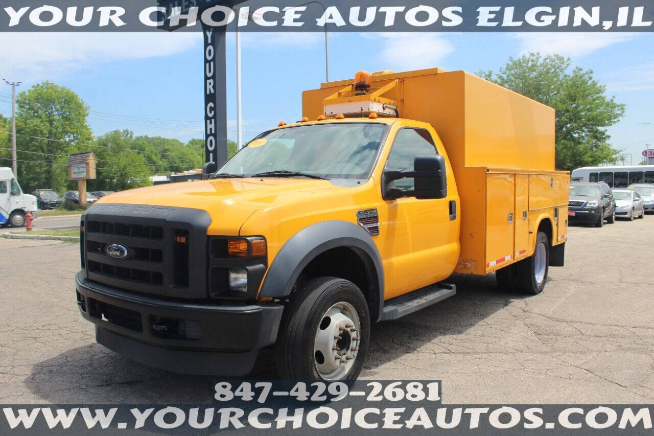 Used 2009 Ford F550 2WD Regular Cab Super Duty
