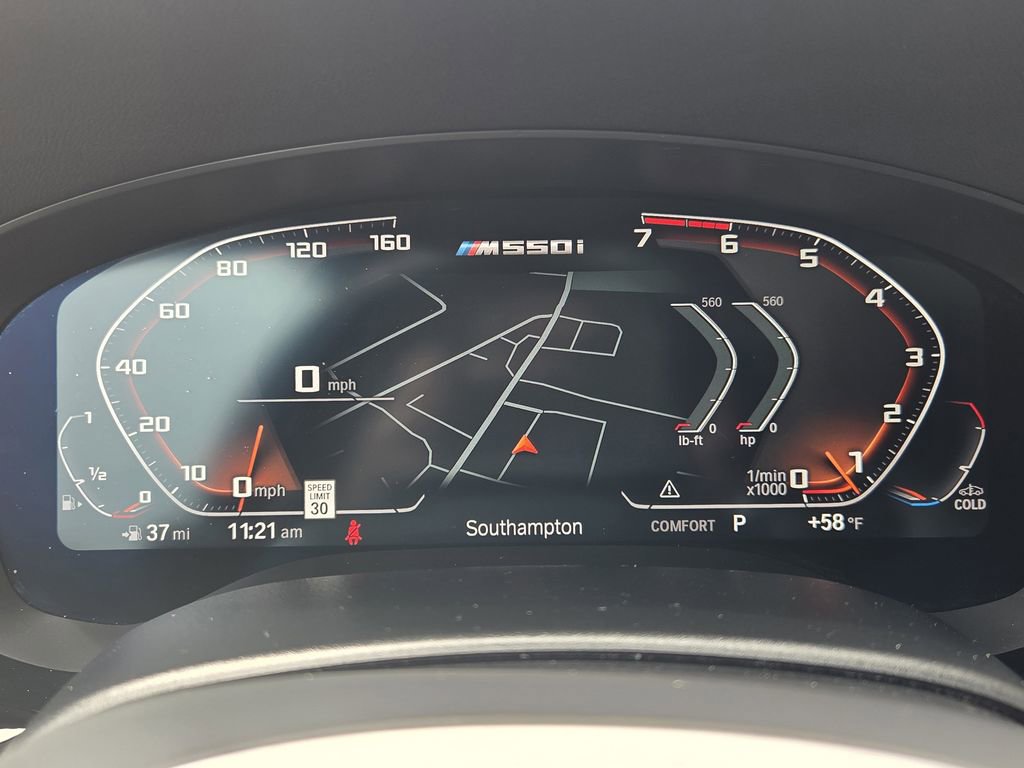 Used 2021 BMW M550i xDrive w/ Dynamic Handling Package AWD/4WD image 22