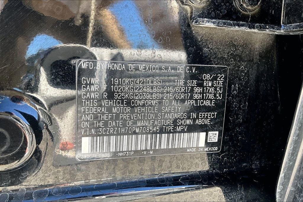 Certified 2023 Honda HR-V EX-L image 18