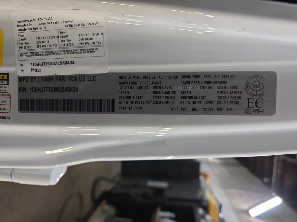 Used 2021 Jeep Gladiator Overland w/ Advanced Safety Group image 34