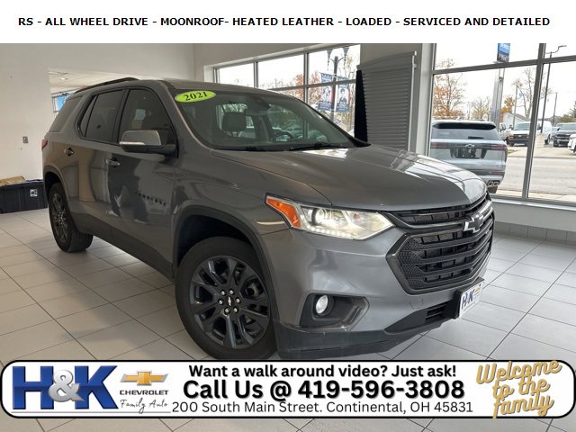 Used 2021 Chevrolet Traverse RS image 1