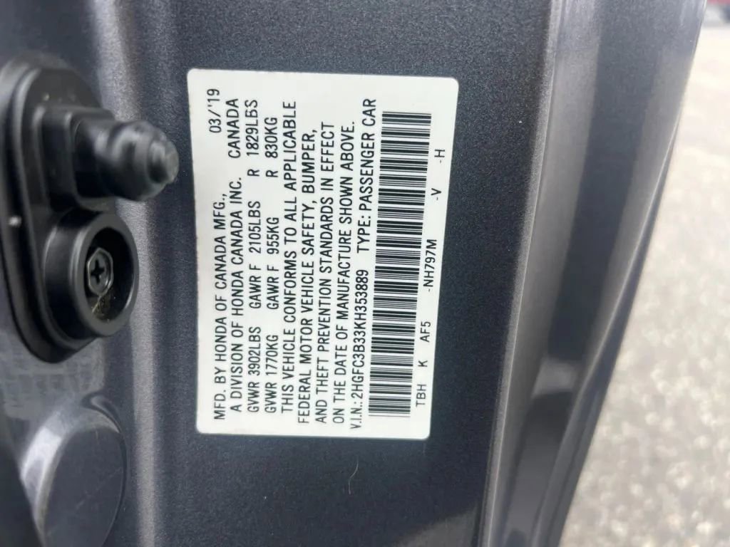 Used 2019 Honda Civic EX image 22