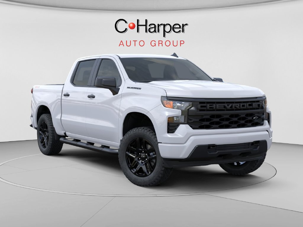 New 2026 Chevrolet Silverado 1500 Custom w/ LPO, Dark Essentials Package AWD/4WD image 7