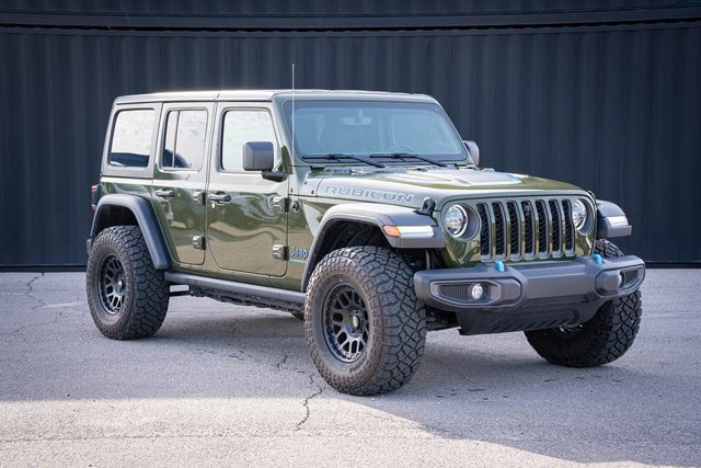 Used 2023 Jeep Wrangler Unlimited Rubicon 4xe w/ Cold Weather Group image 1