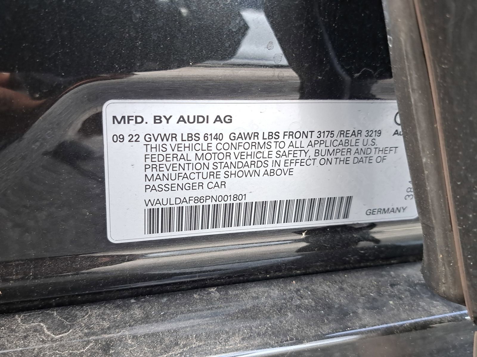 Used 2023 Audi A8 L 3.0T w/ Comfort Plus Package image 11