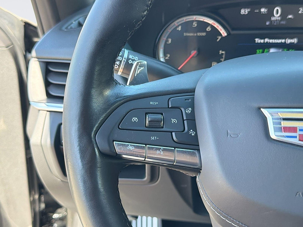 Certified 2025 Cadillac CT4 V w/ Climate Package RWD image 9