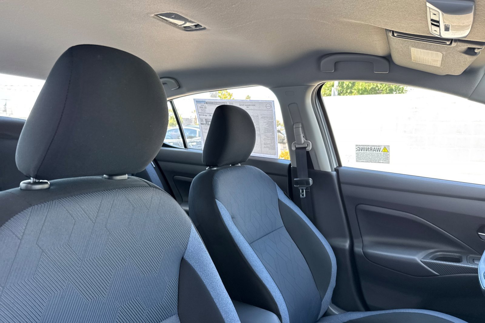 New 2025 Nissan Versa SV w/ Trunk Package image 13