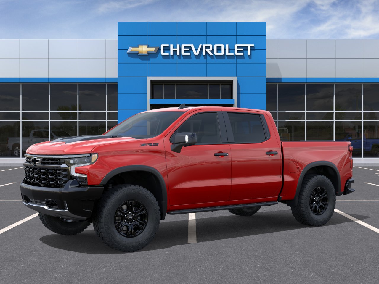 New 2026 Chevrolet Silverado 1500 ZR2 w/ Dark Appearance Package AWD/4WD image 2