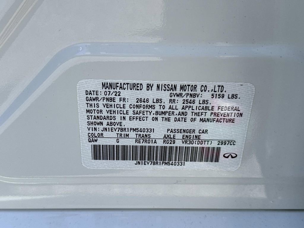 Used 2023 INFINITI Q50 Luxe w/ Cargo Package image 41