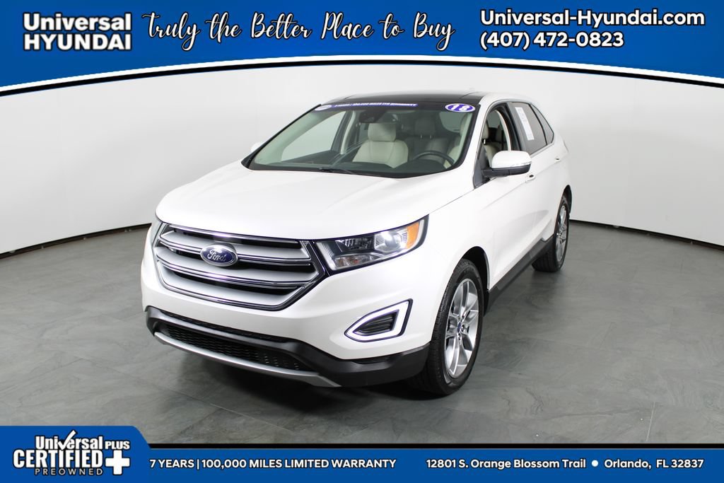 Used 2018 Ford Edge Titanium w/ Equipment Group 301A AWD/4WD 360° Tour