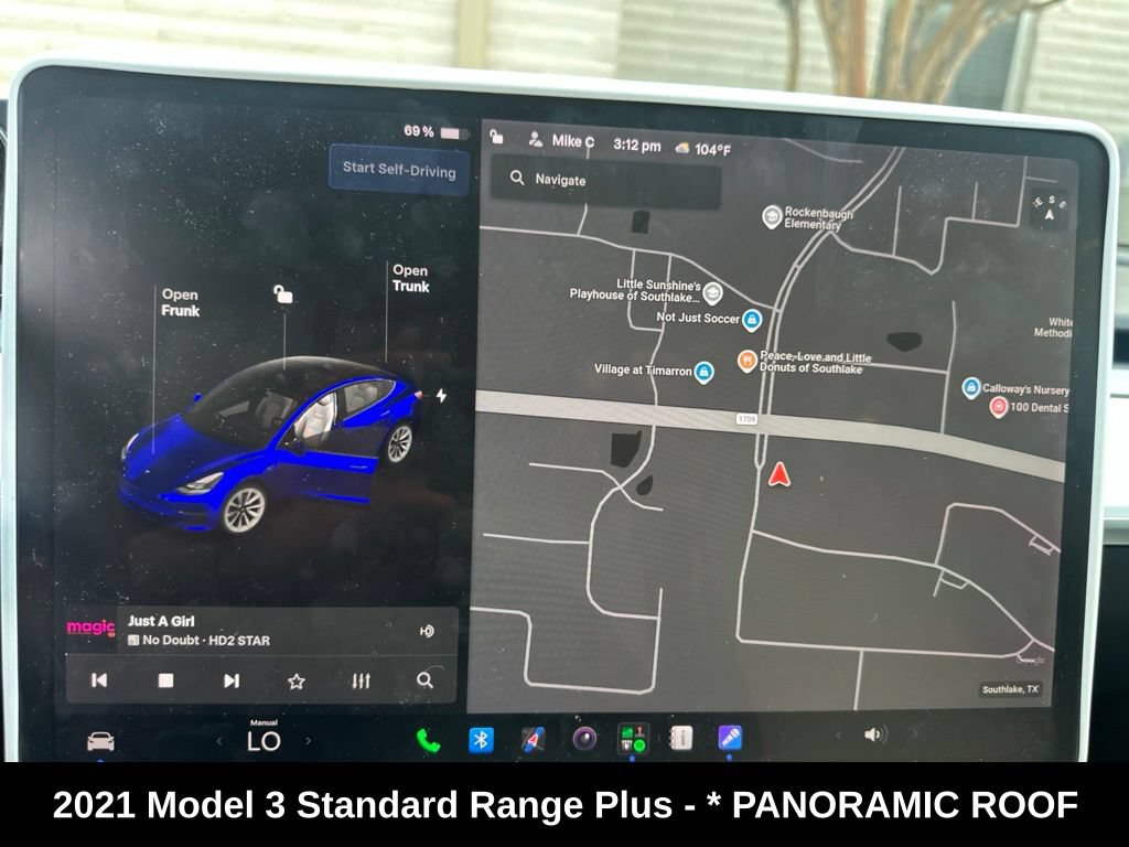 Used 2021 Tesla Model 3 Standard Range Plus RWD image 8