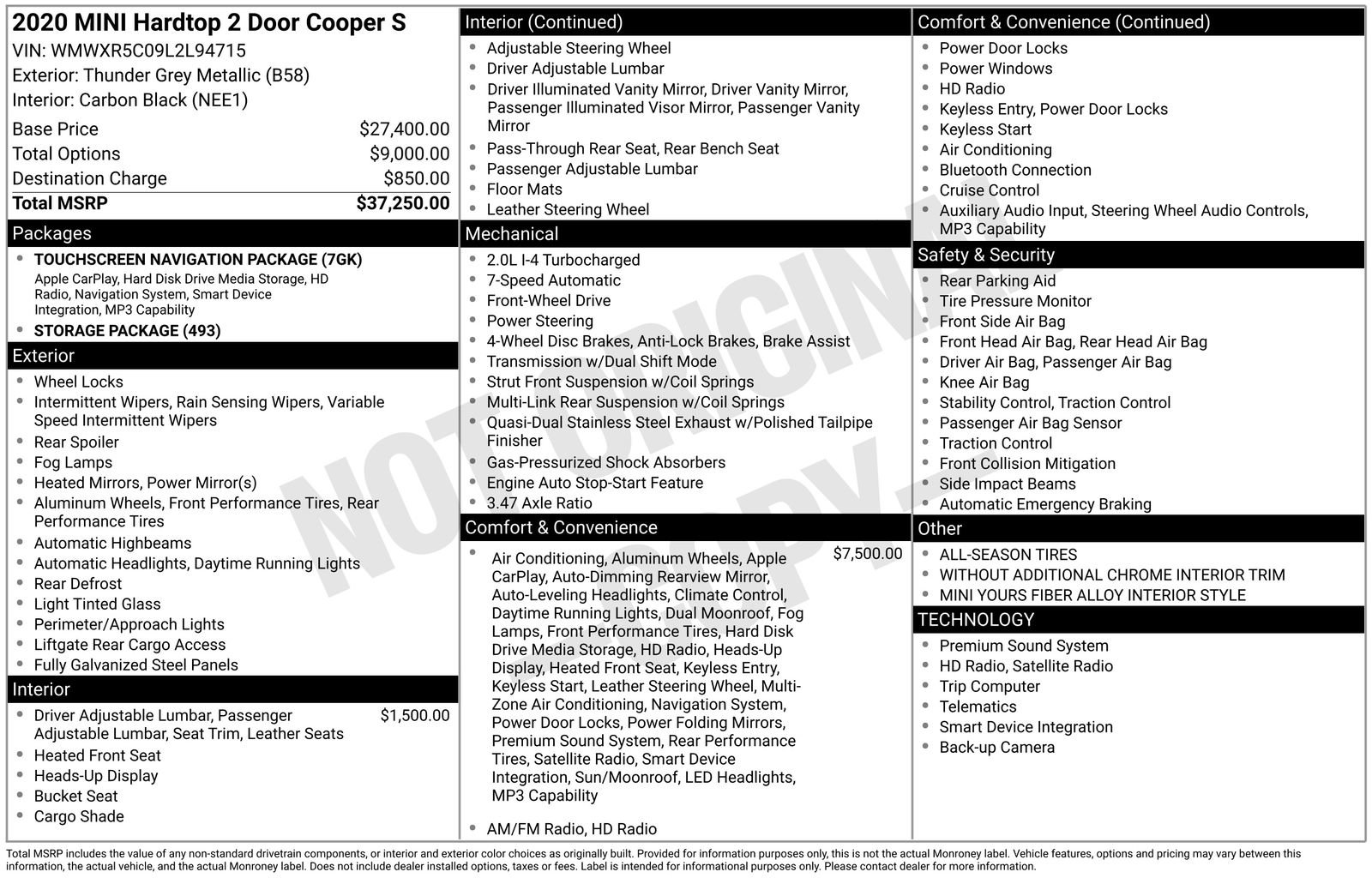 Used 2020 MINI Cooper S image 28