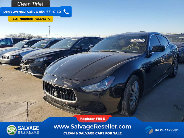 Used 2014 Maserati Ghibli S Q4 AWD/4WD image 1