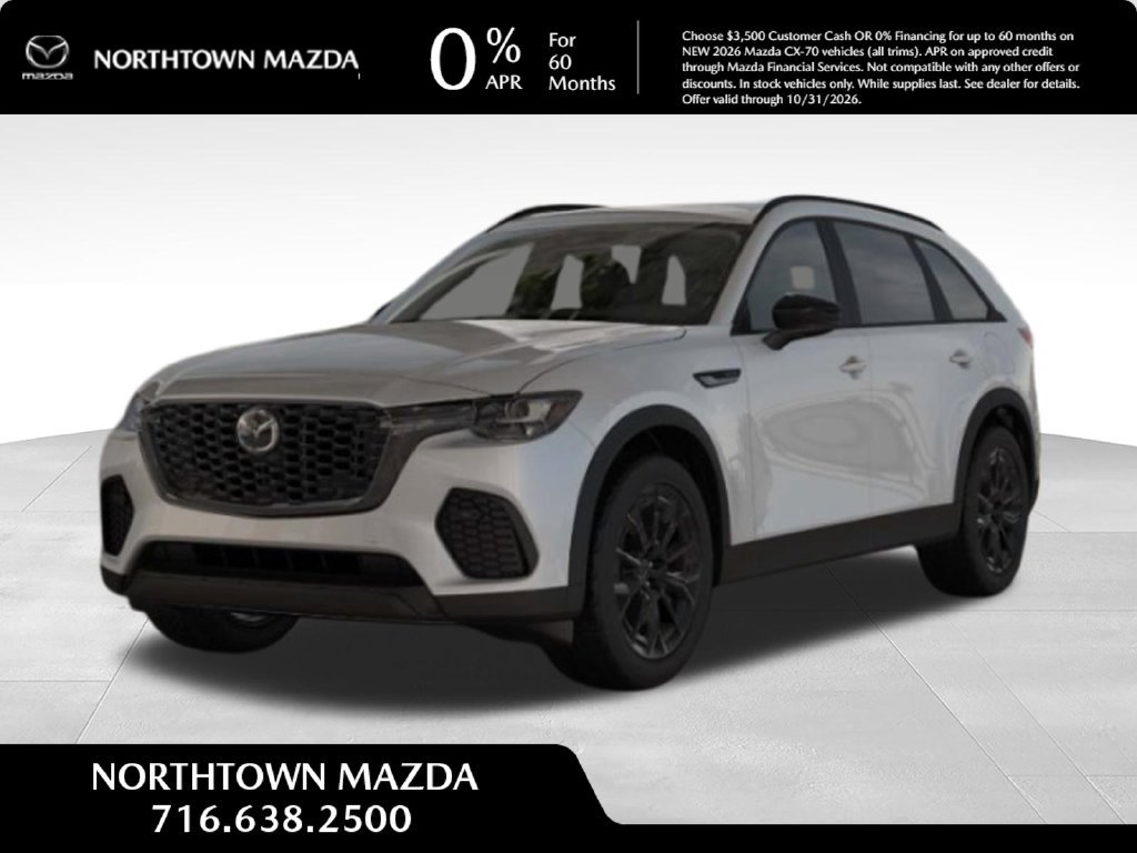 New 2026 MAZDA CX-70 3.3 Turbo w/ Preferred Package AWD/4WD image 1