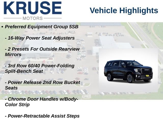 Used 2023 GMC Yukon Denali Ultimate w/ LPO, Floor Liner Package AWD/4WD image 10