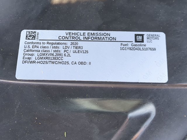 Used 2020 Chevrolet Corvette Stingray Premium Cpe w/ 3LT Preferred Equipment Group RWD image 22