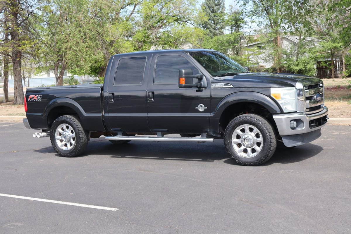 Used 2015 Ford F250 Lariat w/ Lariat Ultimate Package AWD/4WD image 2