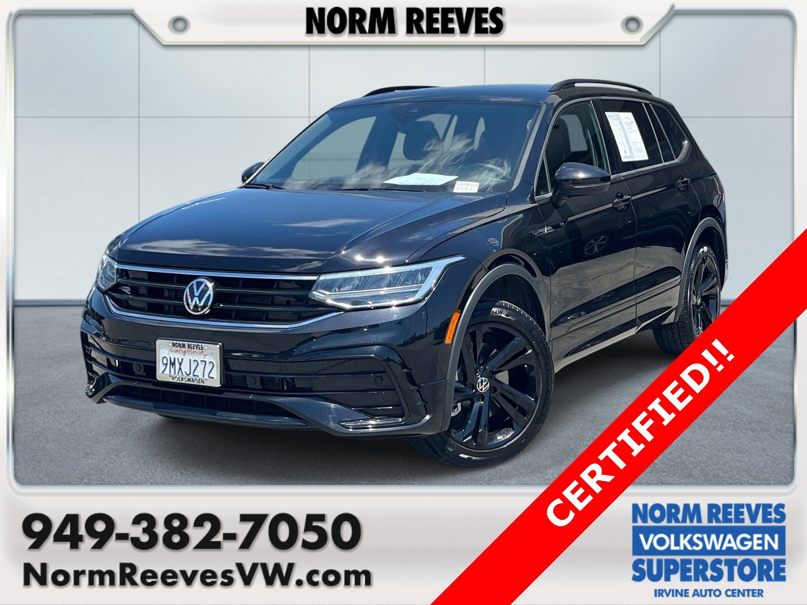 Certified 2024 Volkswagen Tiguan SE R-Line FWD 360° Tour